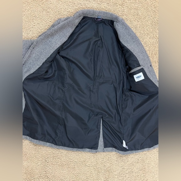 Old Navy Men’s Grey Top Coat - Picture 6 of 16